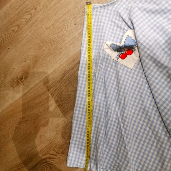 Vintage style Hell Bunny Jessie gingham skirt - Picture 3 of 11